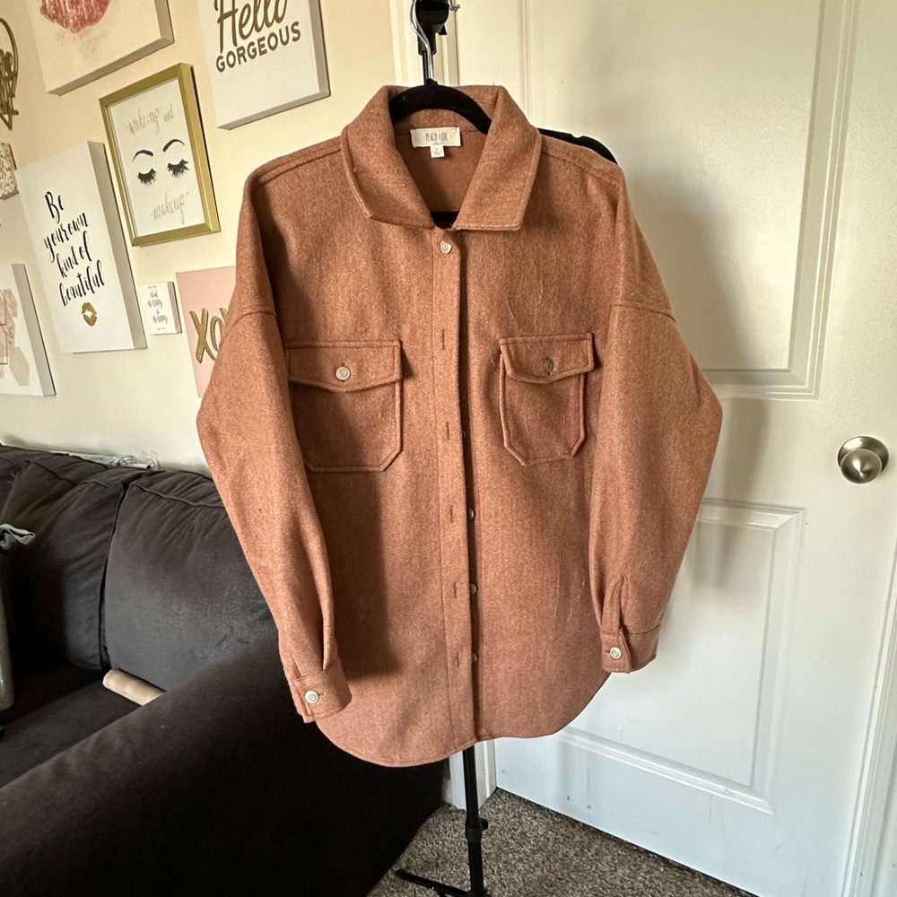 Pink Shacket
